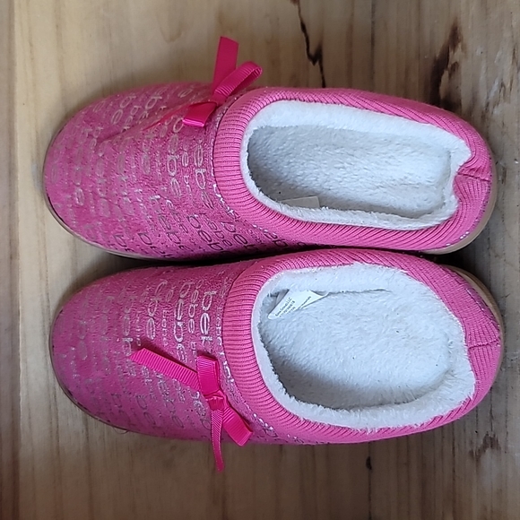 Bebe Kids Girls Pink Slip On Shoes - Picture 7 of 8